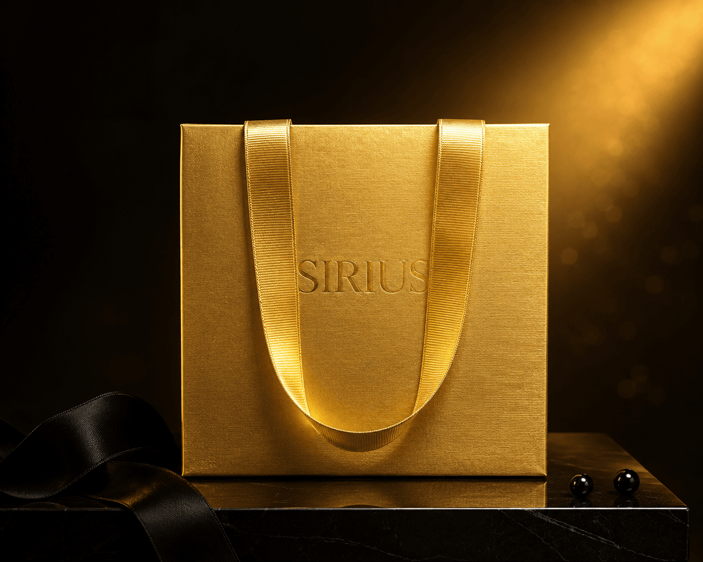 Sirius Ambalaj Tam Metalik Gold Kuyumcu Çantası